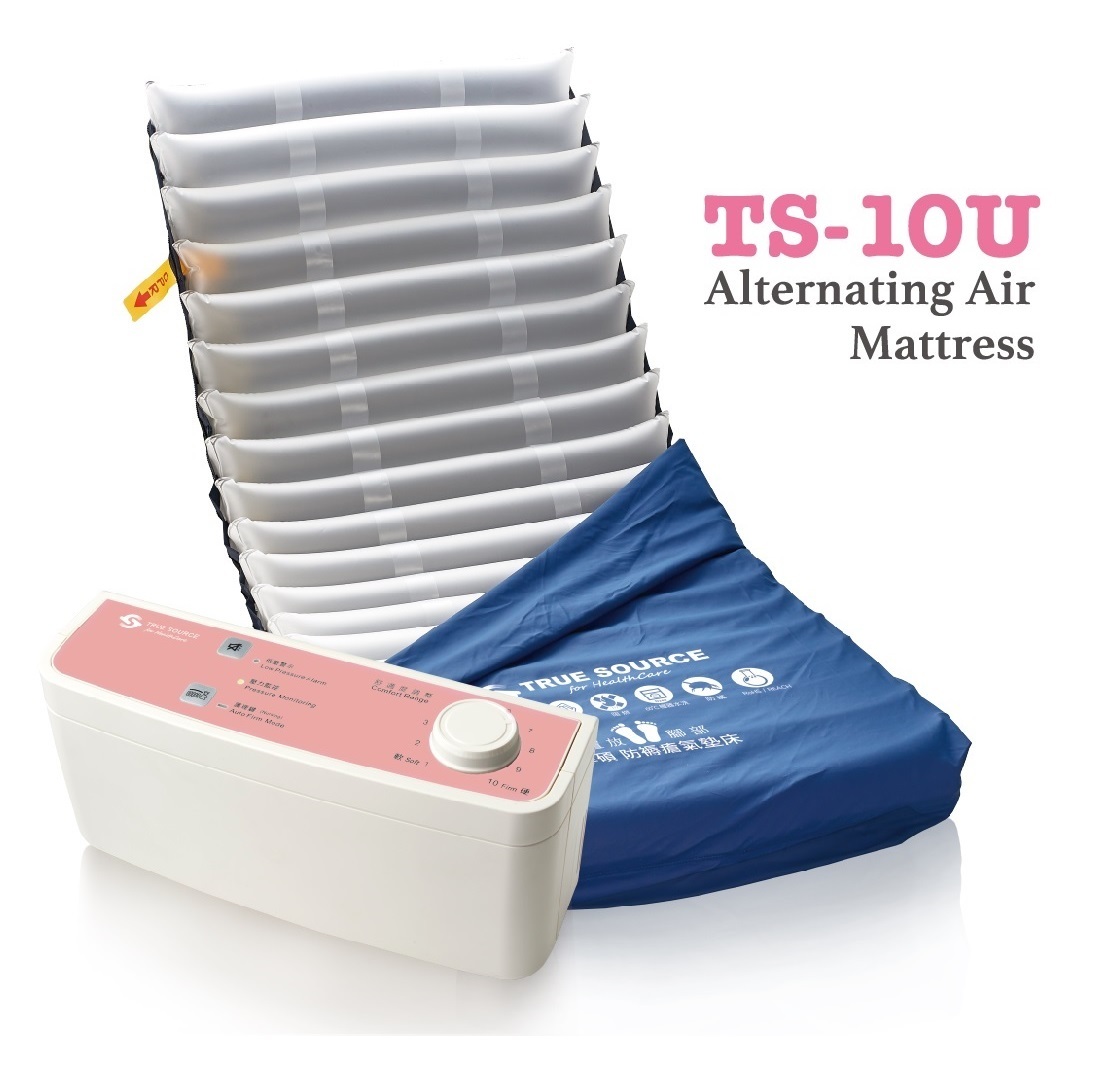 TS-10U 旋鈕數位型 4吋三管純TPU氣墊床