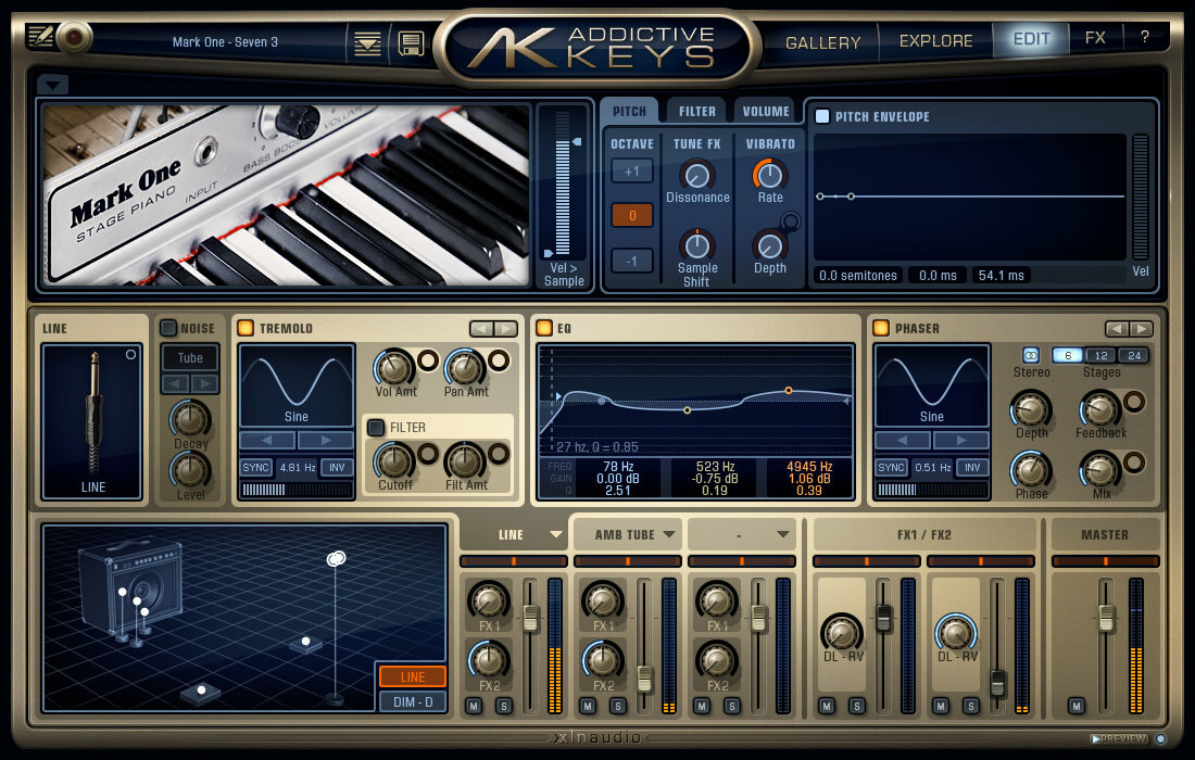 Addictive Keys Mark One Plugin 電鋼琴取樣音源(序號下載版)