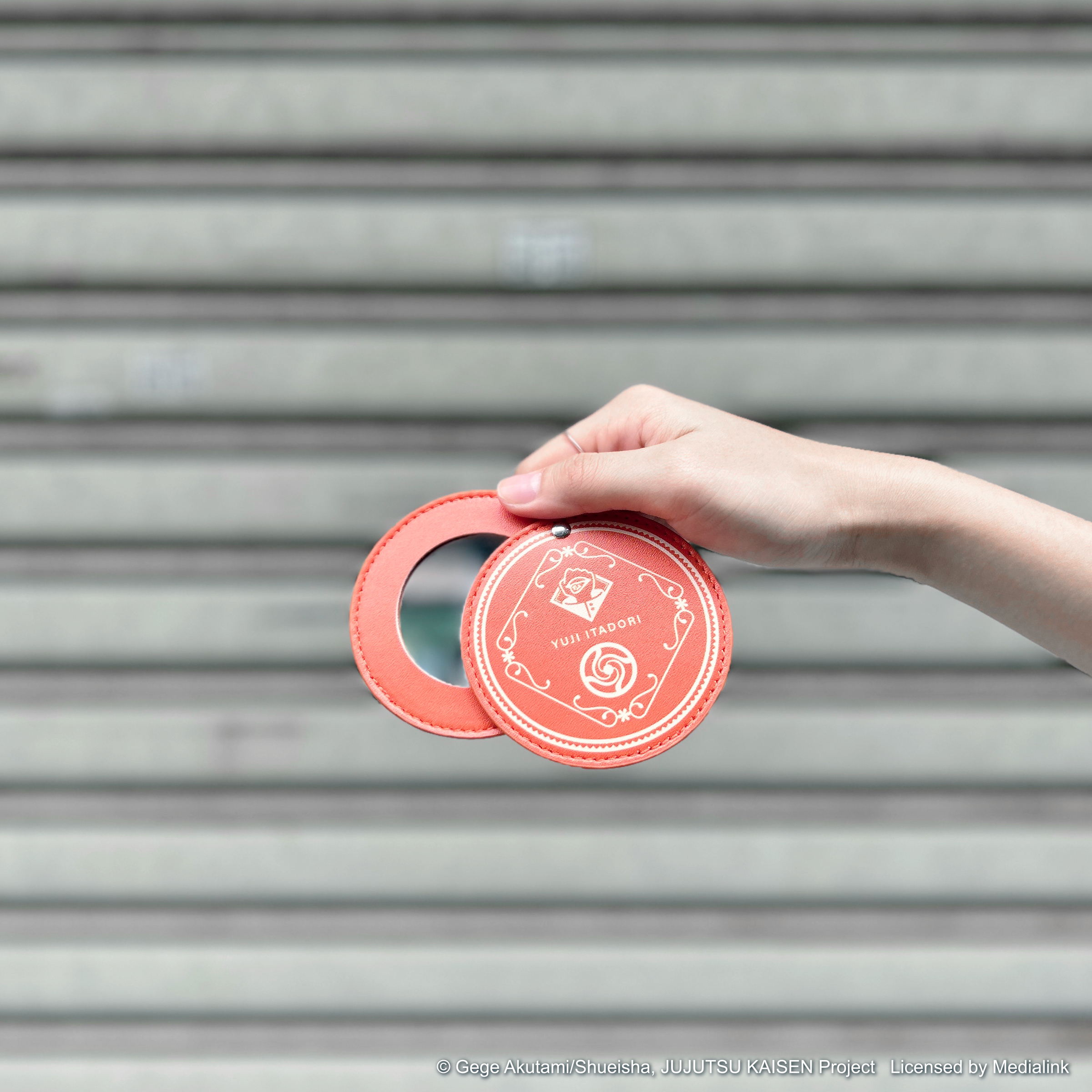 咒術迴戰-皮革圓鏡-虎杖悠仁