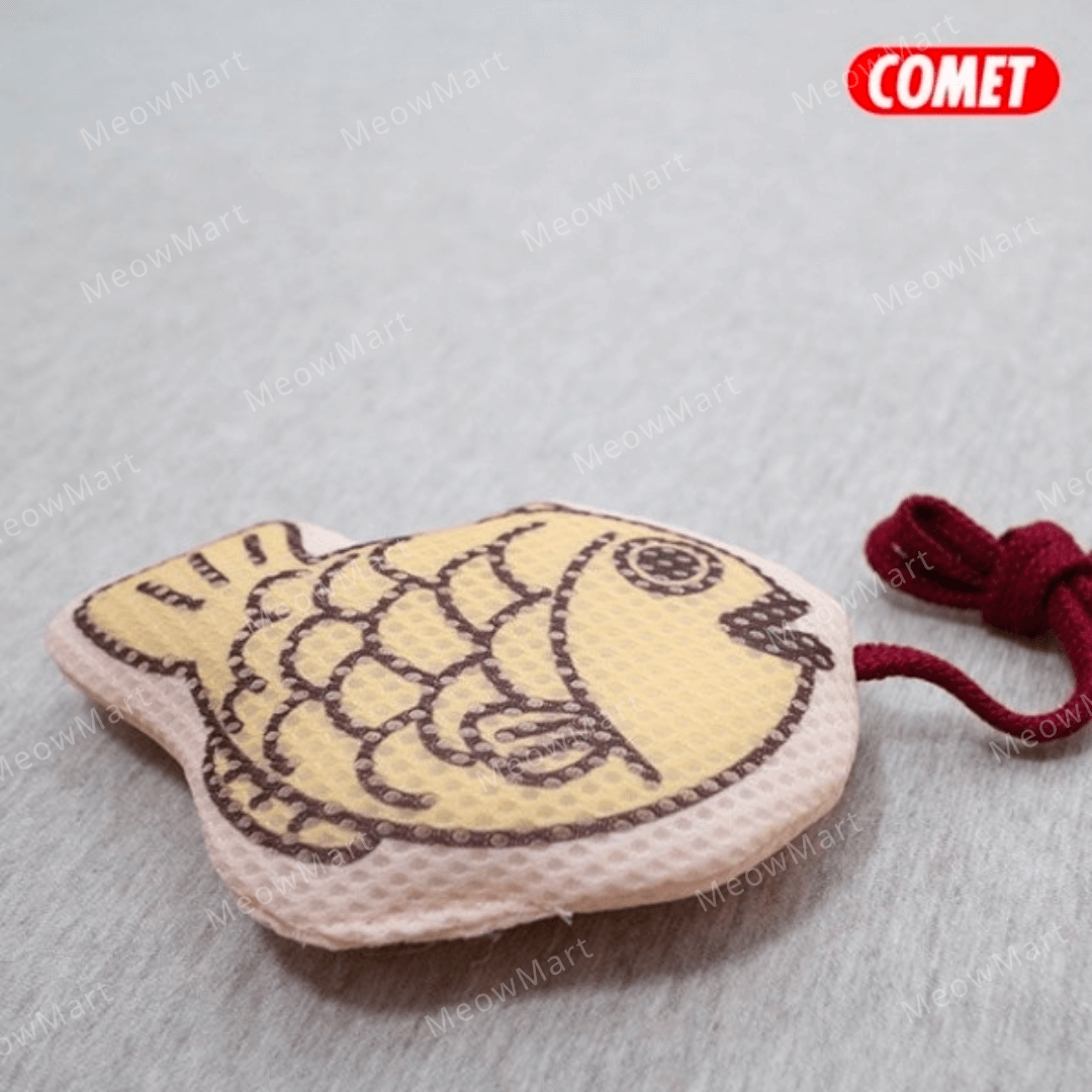 日本 COMET 木天蓼潔齒玩具 (鯛魚燒)