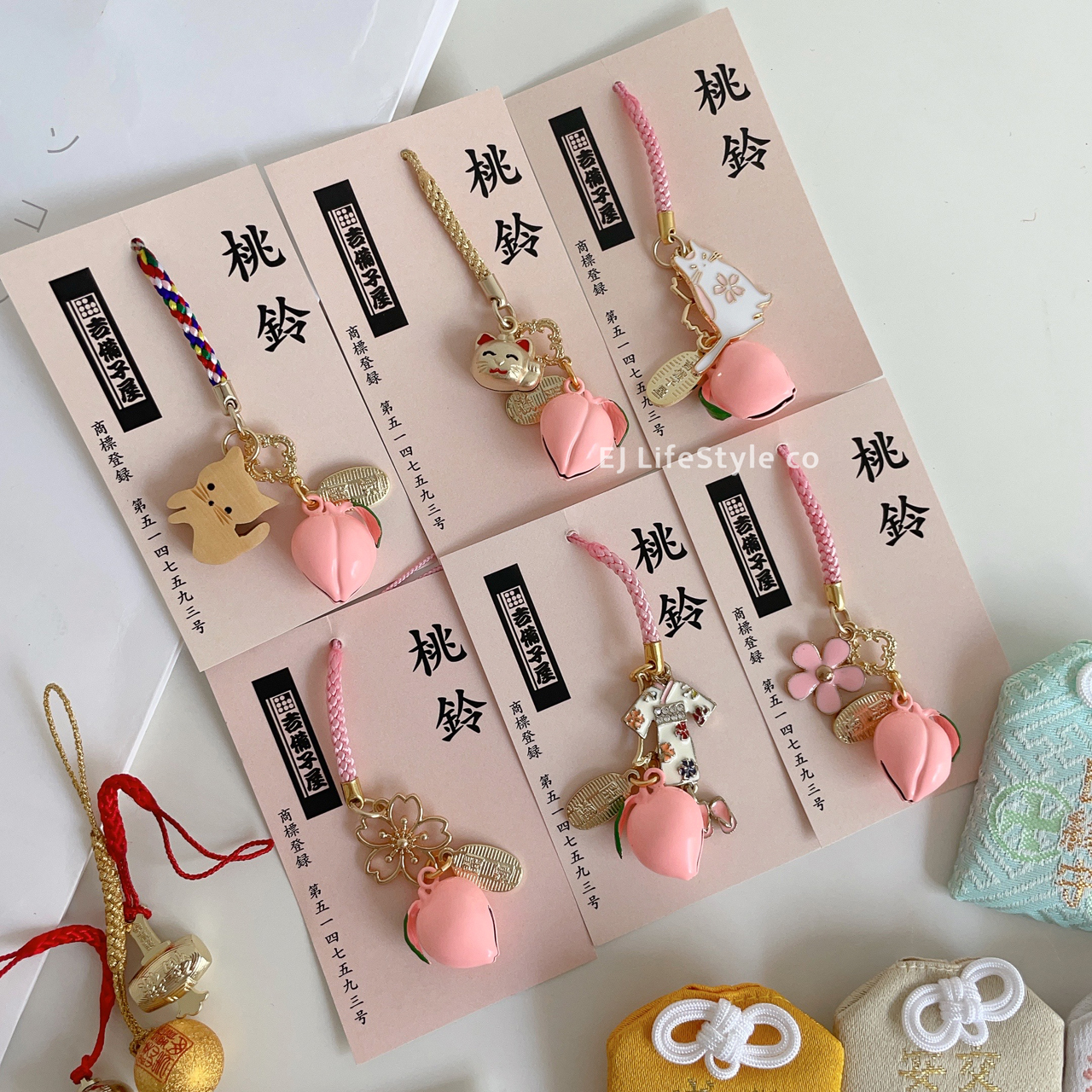 日本御守🇯🇵 淺草寺 桃鈴 雷門 御守 / 現貨