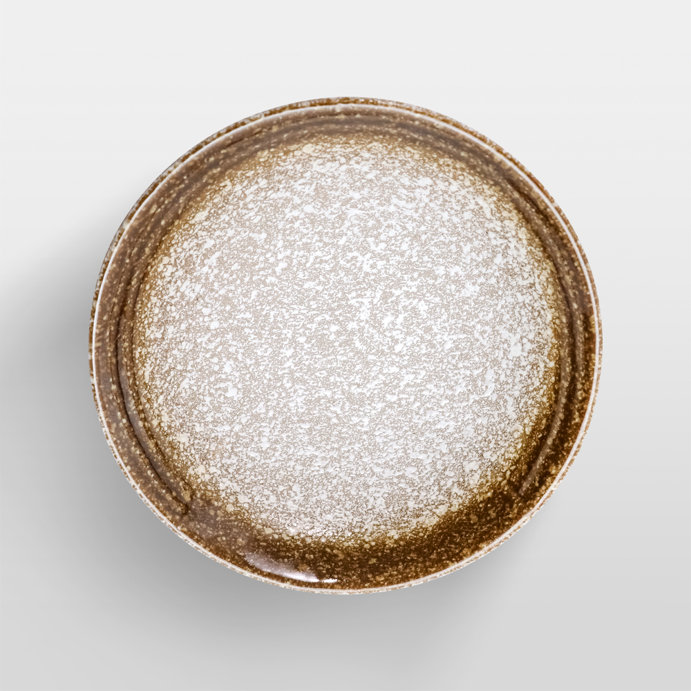 棕金 半紋圓碟 9/13/15cm AS03-30-34【陶杯杯瓷器】