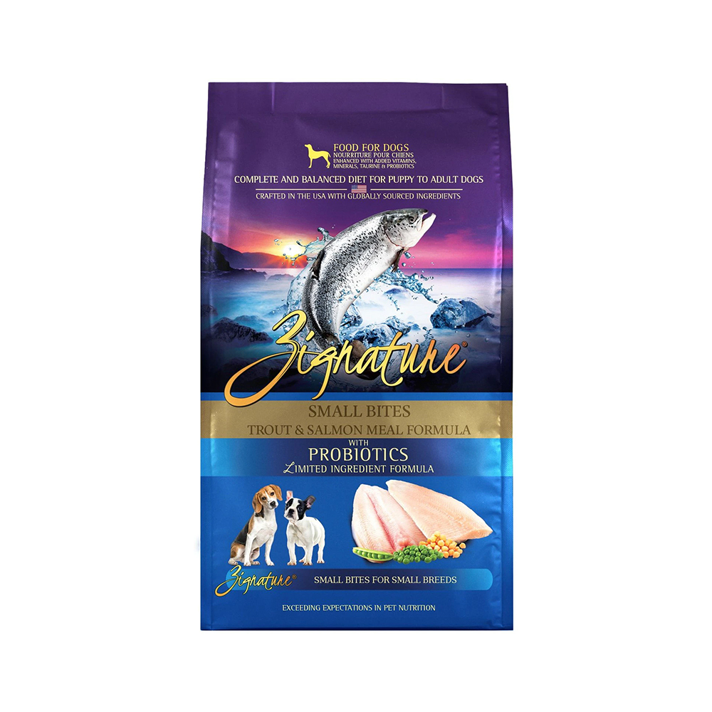 超越 無穀物鱒魚及三文魚全犬 **細粒**糧 12.5LB