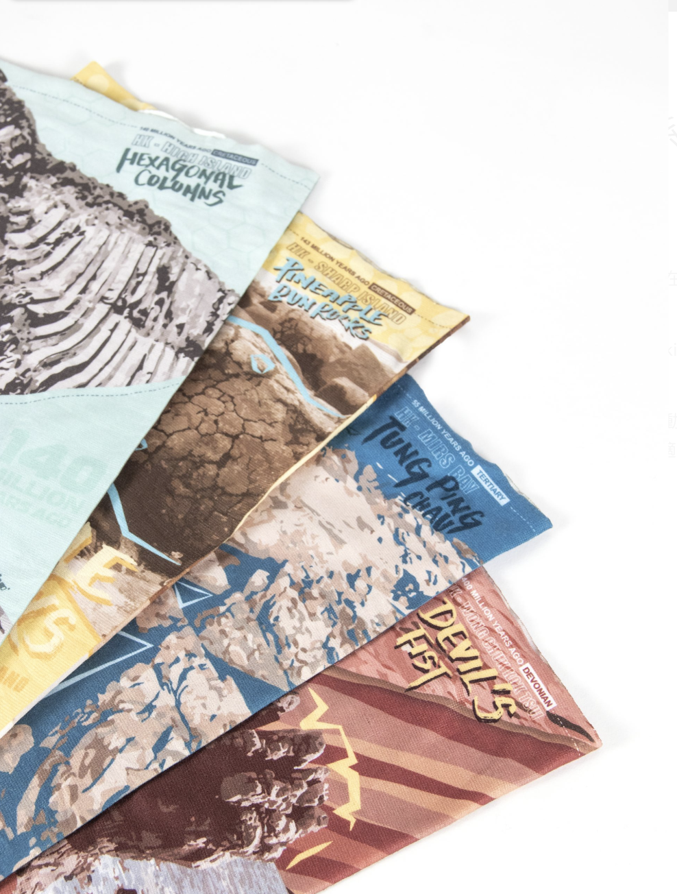 Buff Originals 香港地質觀景系列特別版多功能頭巾領巾