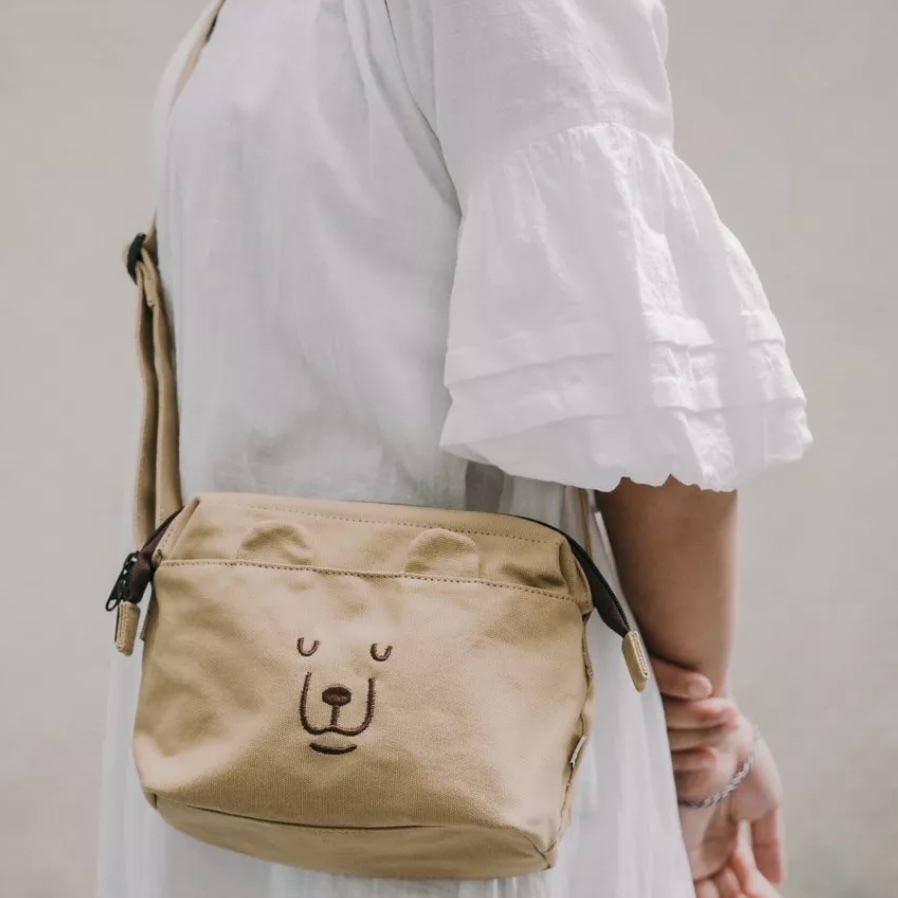 咻咻熊 咻熊家的巴豆包 旅行包