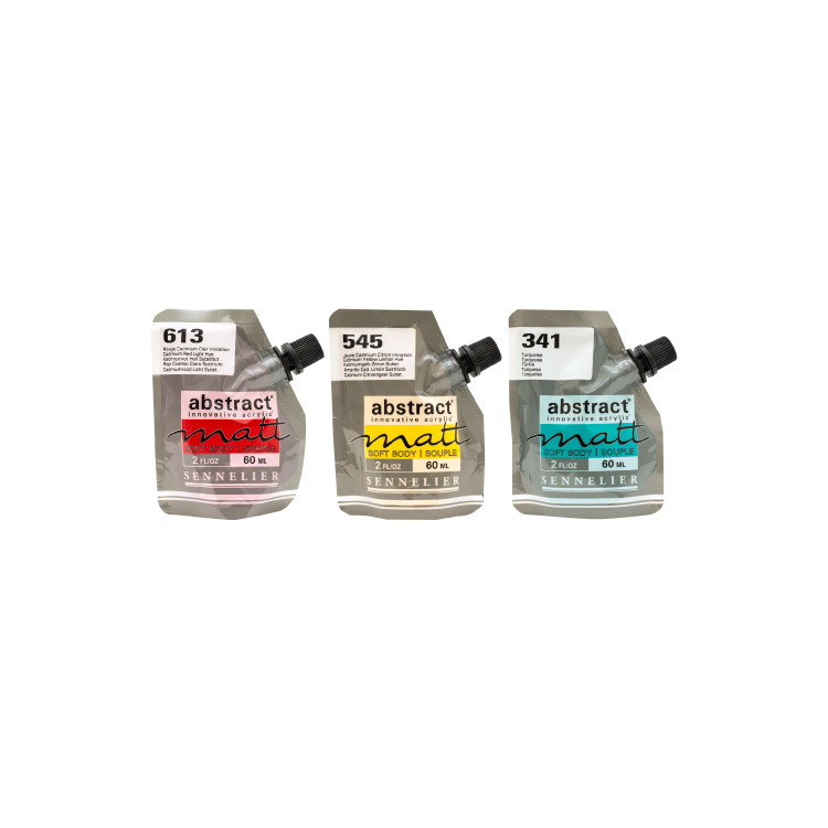 法國 SENNELIER 申內利爾 Abstract霧面壓克力60ml 共35色