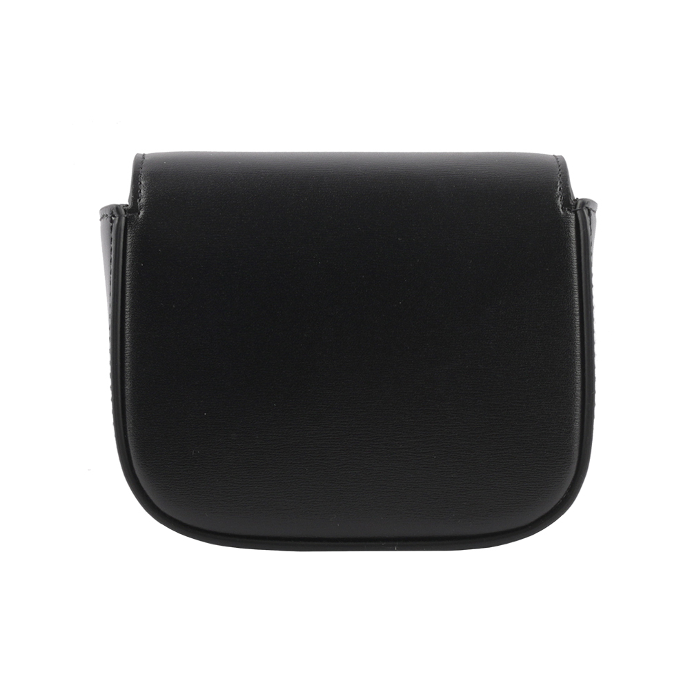 【CELINE】Triomphe 光滑小牛皮迷你斜背包(黑色) 10I513DPV.38NO