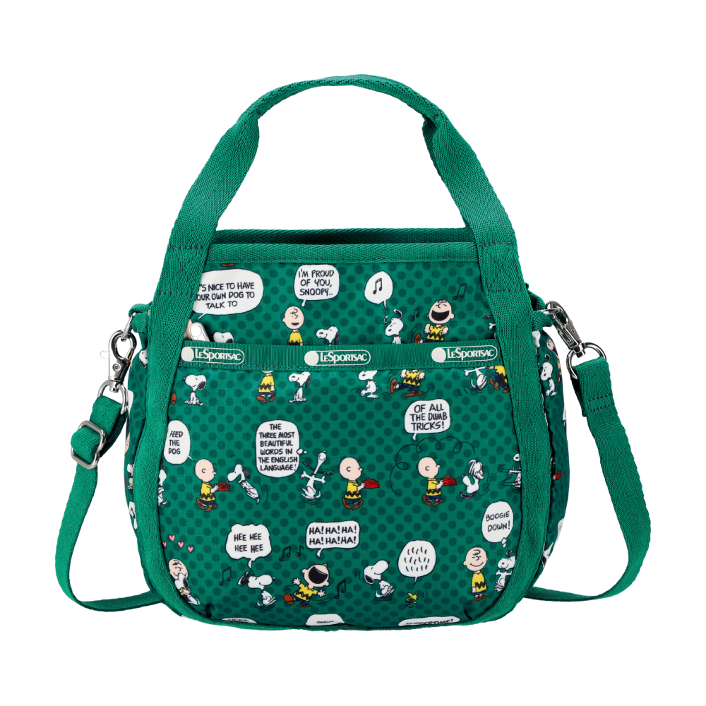 LeSportsac - SMALL JENNI 斜背手提兩用包 - PEANUTS 友誼萬歲