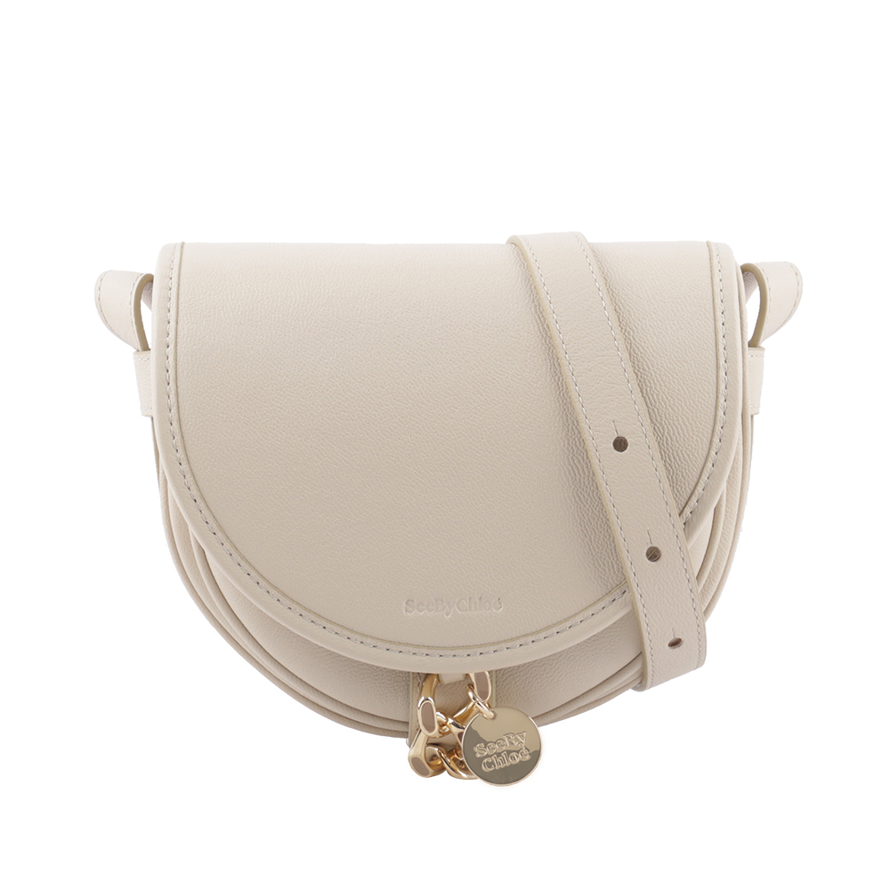 【See by Chloé】MARA BAG 牛皮小款斜背馬鞍包