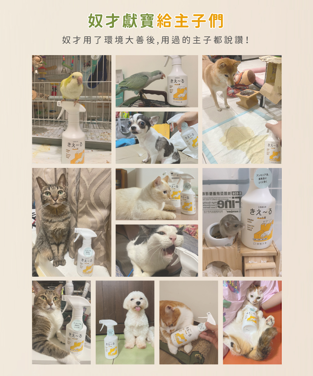 KIE~RU • 環境大善》日本北海道純天然除臭噴霧