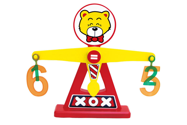 《 USL遊思樂教具 》資優數字天秤(顏色隨機)