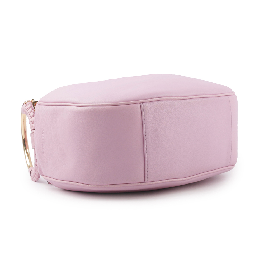 【SEE BY CHLOE】HANA 小羊皮及山羊皮手提/斜背二用包(迷霧薰衣草) CHS23ASC14D70599