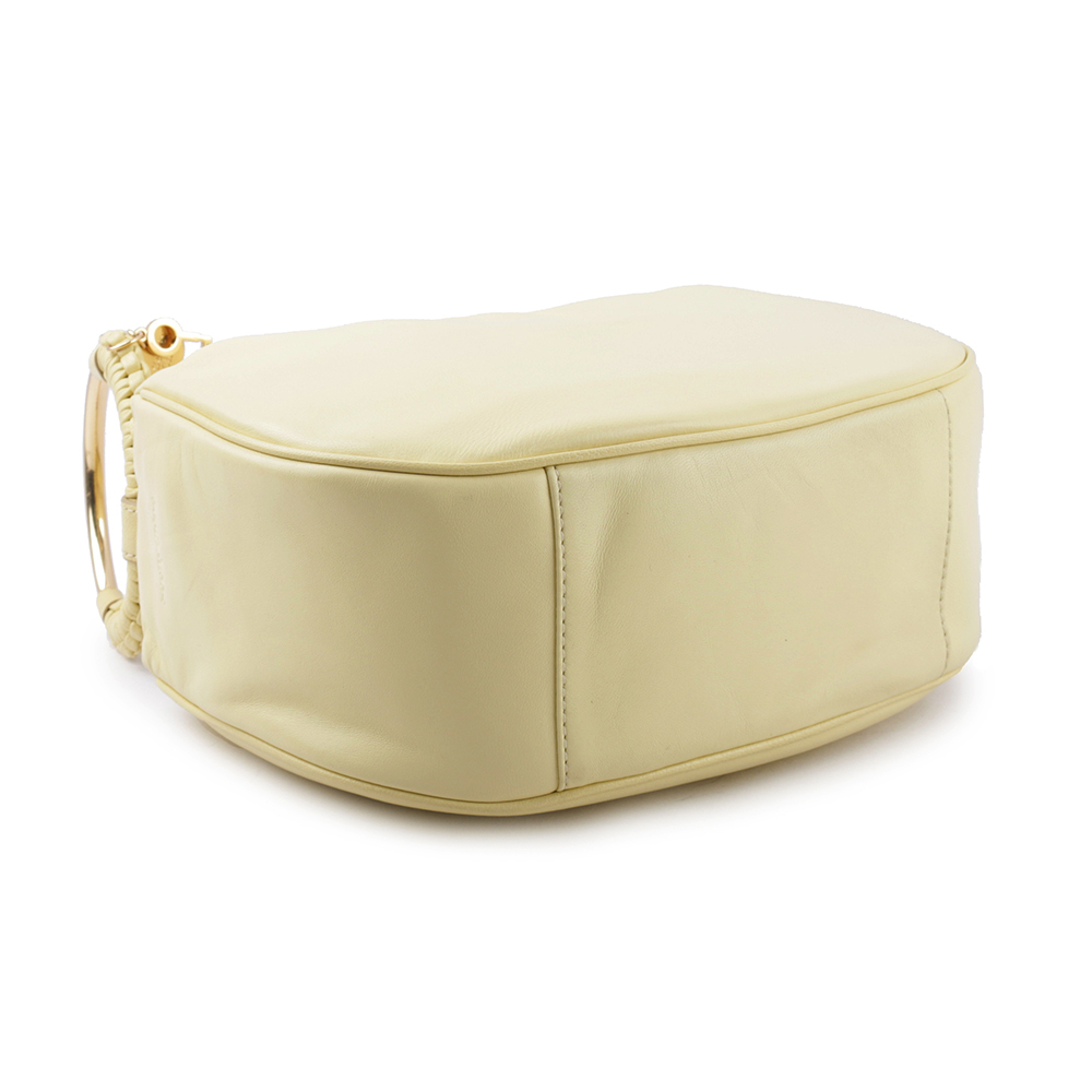 【SEE BY CHLOE】HANA 小羊皮及山羊皮手提/斜背二用包(黃色) CHS23ASC14D70718