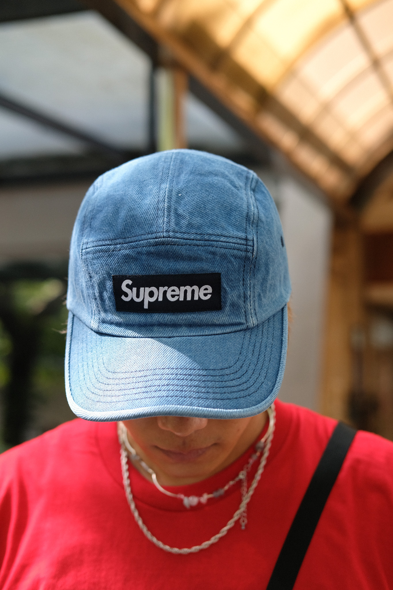 Supreme Washed Chino Twill Camp Cap ブラウン 【ラッピング不可】 - 帽子