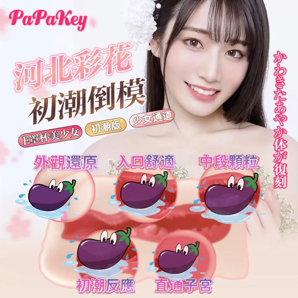 日本PaPaKey 名花的極致- 河北彩花 女優名器 附寫真照