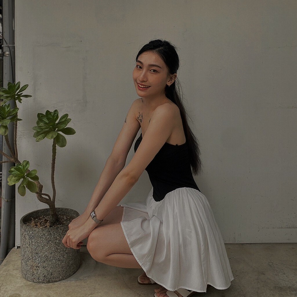 純欲桃心一字領洋裝/二色