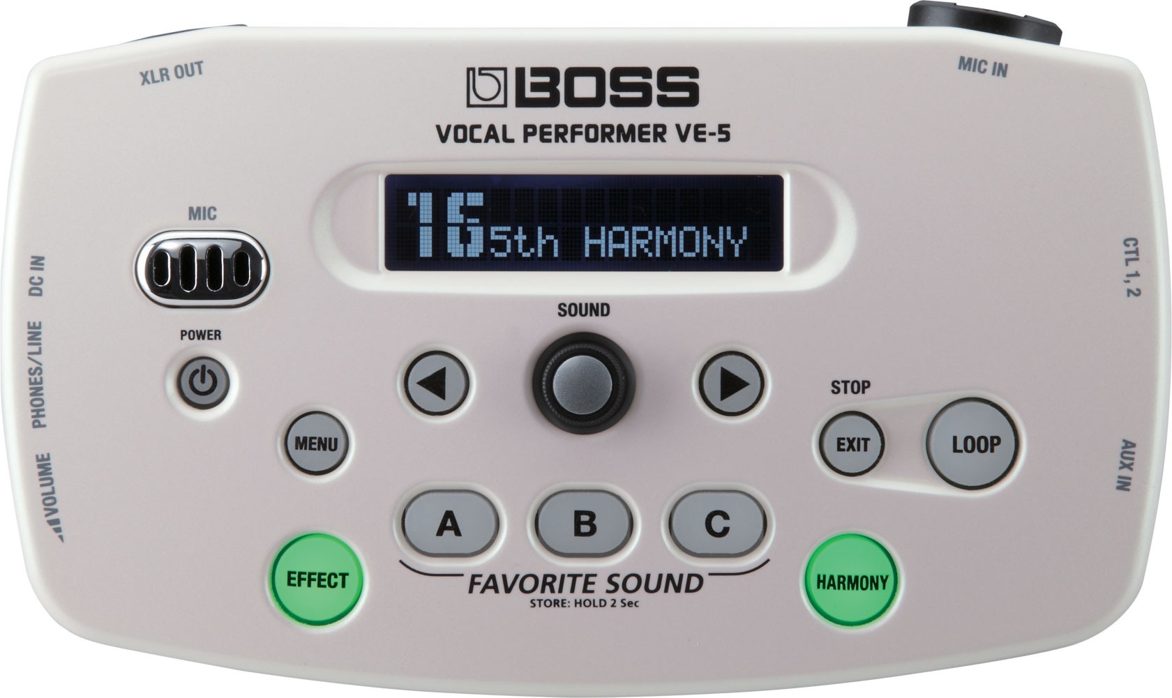 BOSS BOSS VE-5 人聲效果器 兩色可選 — 三峽麥克風｜YA! 玩音樂