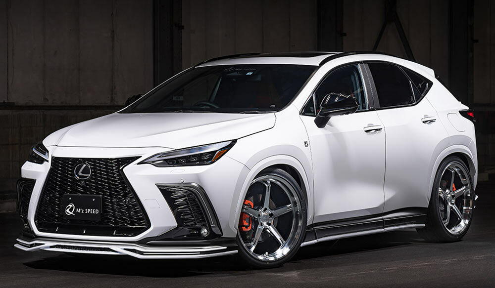 M'z SPEED LUV LINE 三件式空力套件組 LEXUS NX F SPORT 2022-