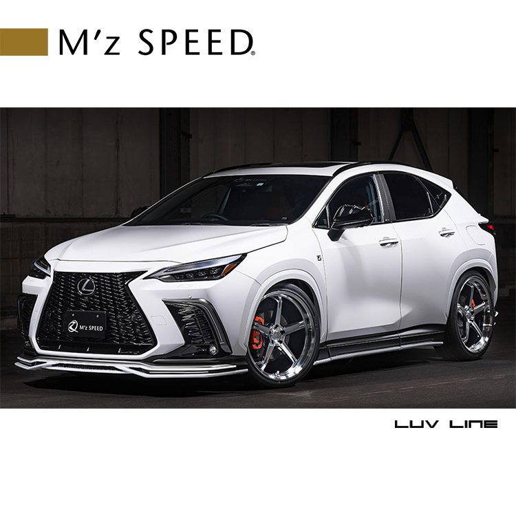 M'z SPEED LUV LINE 三件式空力套件組 LEXUS NX F SPORT 2022-