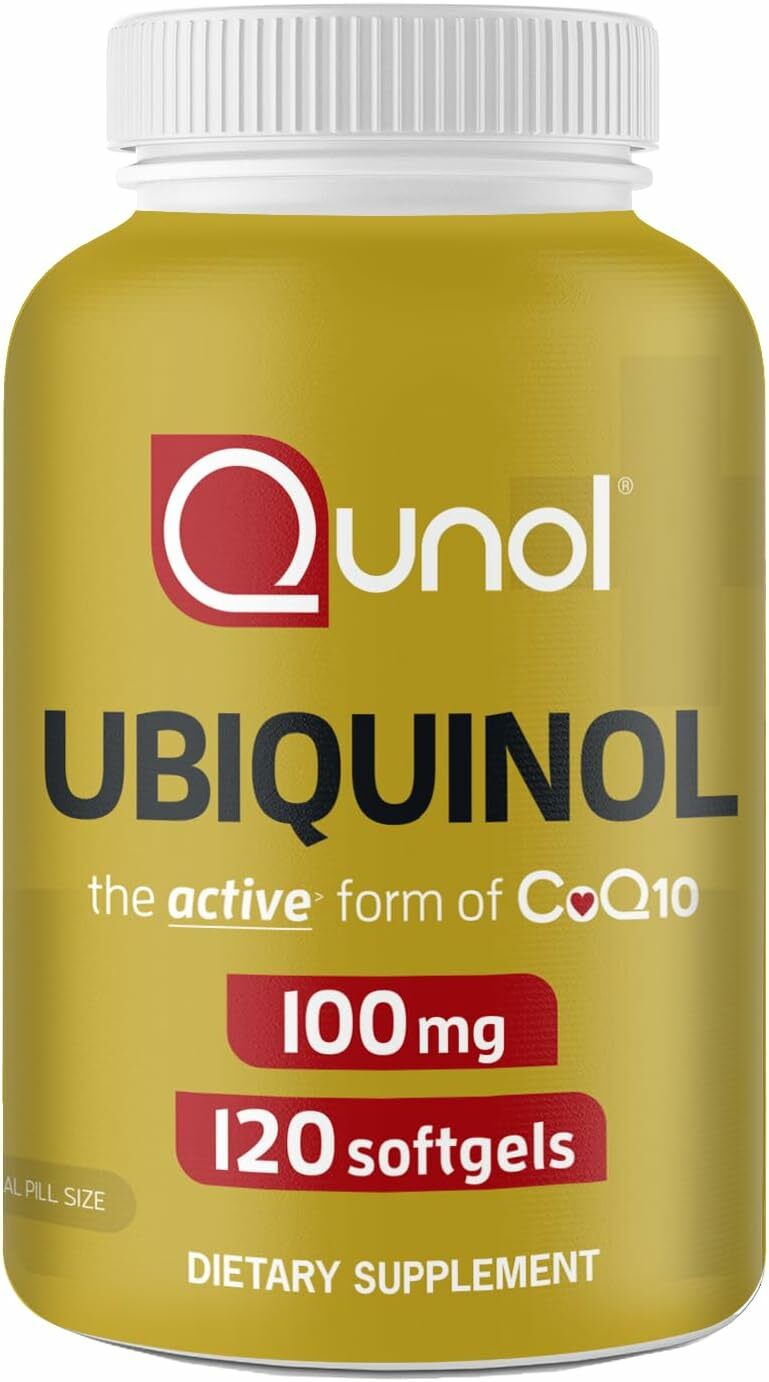 [預購] Qunol 天然還原型 泛醇輔酶 Ubiquinol 100毫克 120粒