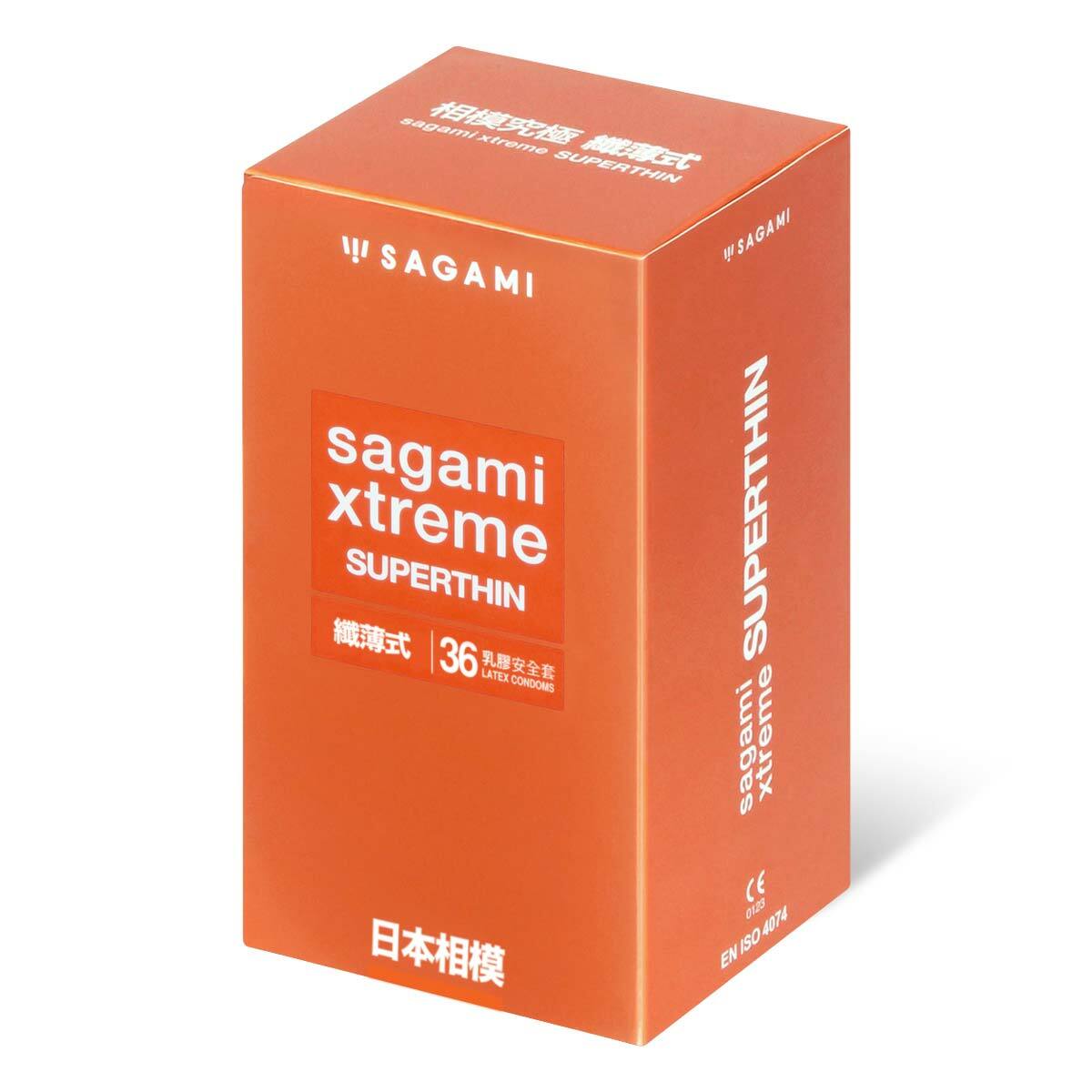 日本相模Sagami 纖薄式安全套（36片裝）三盒裝