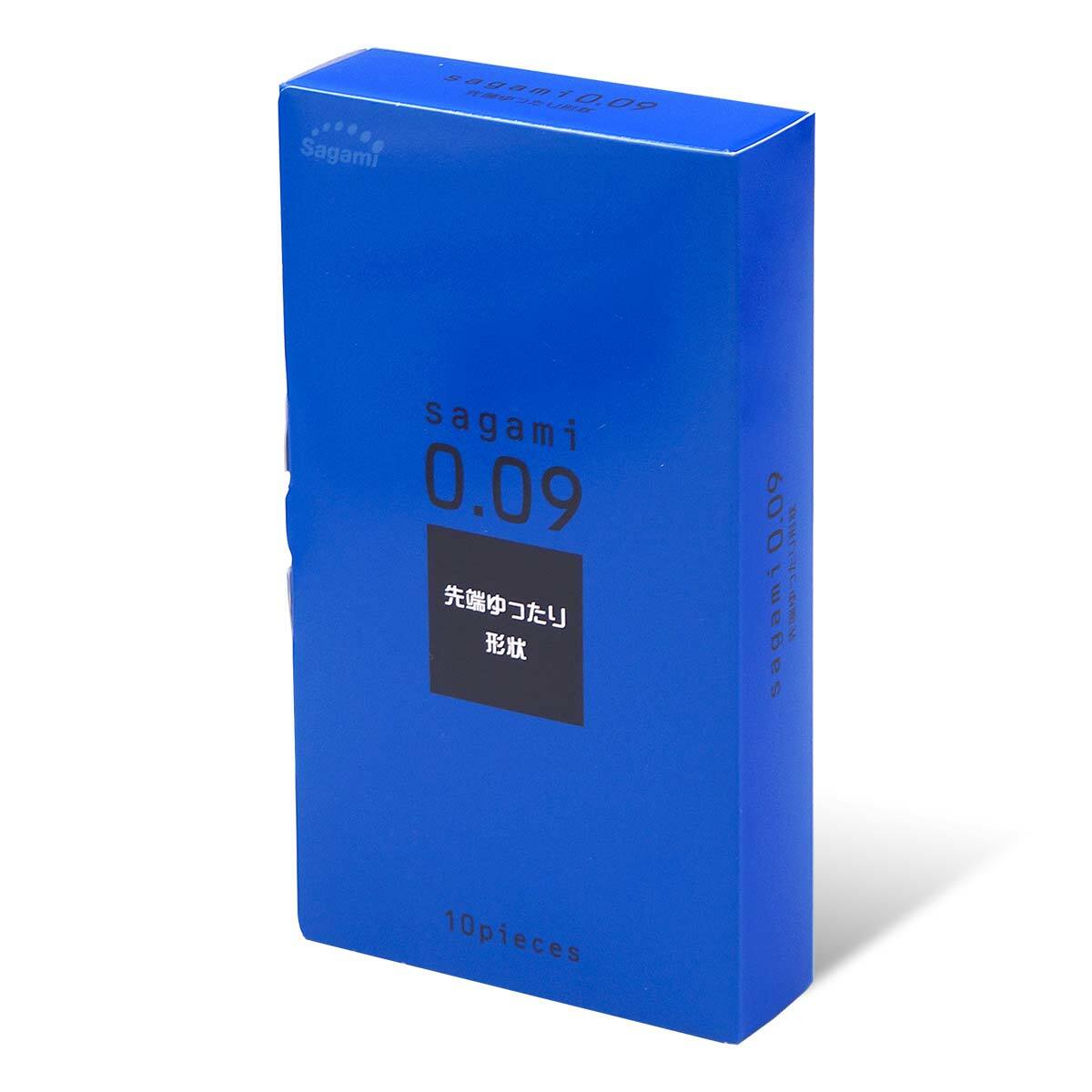 日本相模Sagami 0.09自然安全套（10片裝）
