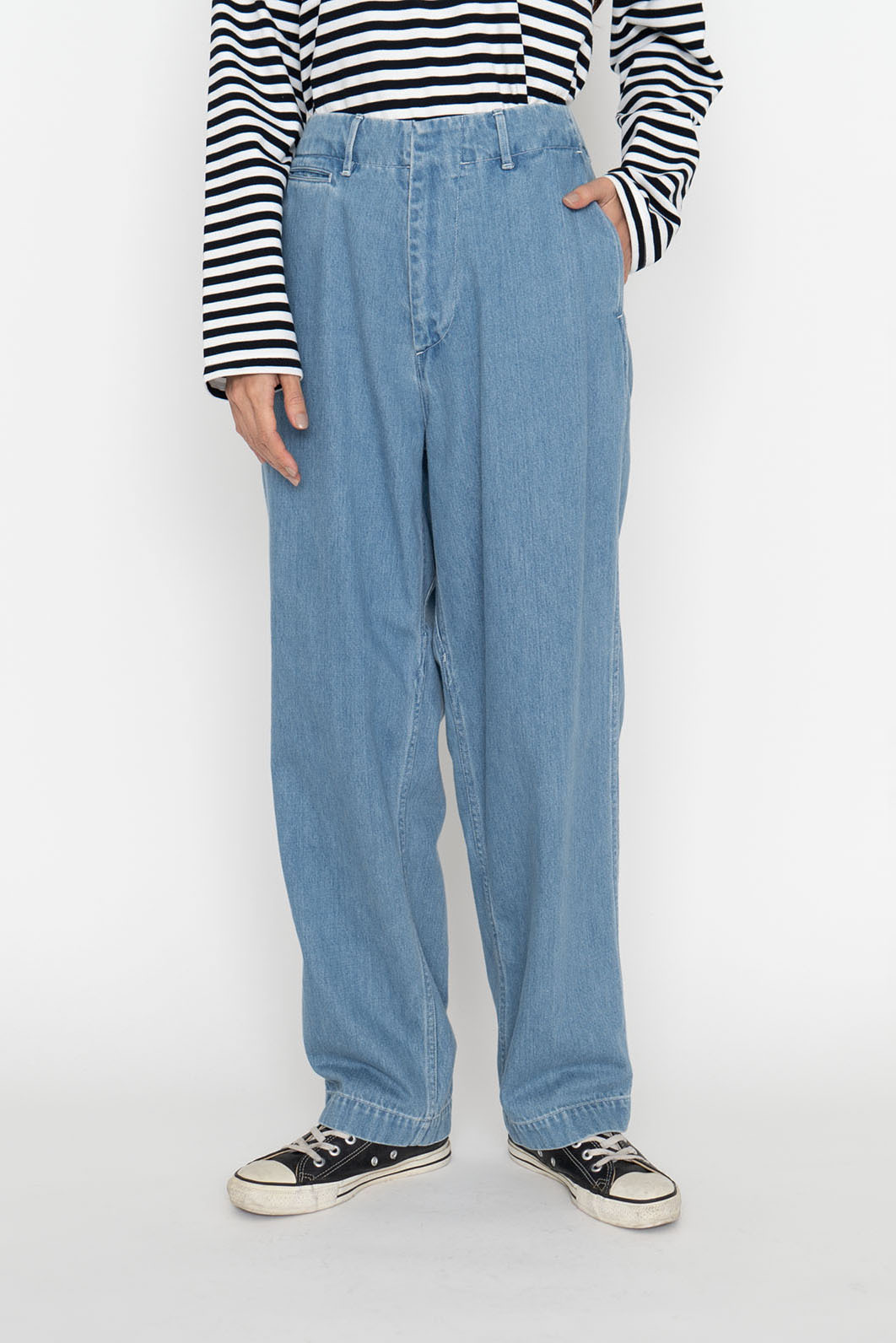 NANAMICA WIDE DENIM PANT (3COL)