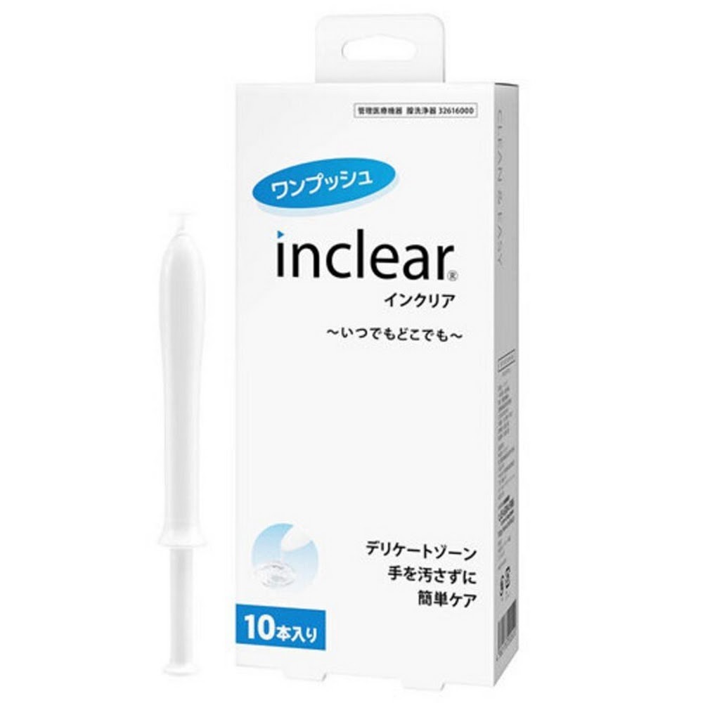 inclear - 女性乳酸菌護理清潔凝膠 (10支裝)