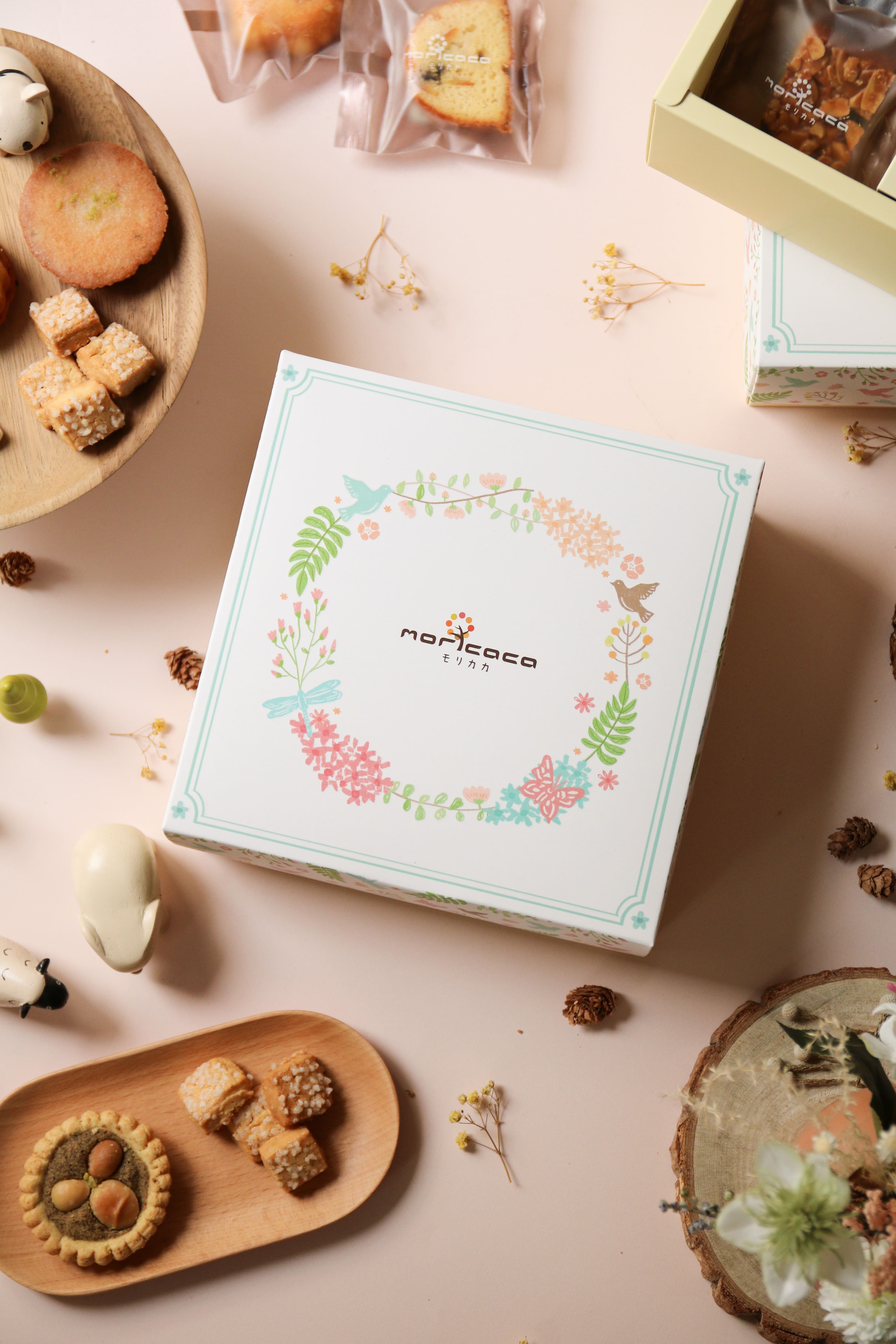 森果香彌月推薦商品：小花見（常溫燒菓子禮盒）