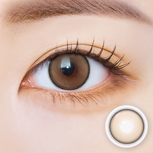 [月拋] I-SHA DEKAME 1Month Brown 月拋彩妝隱形眼鏡｜每盒1片