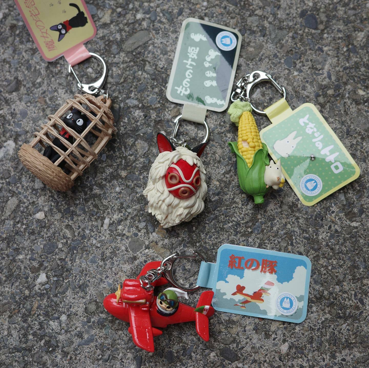 吉卜力 宮崎駿 吊飾 鑰匙圈 4款 現貨供應！