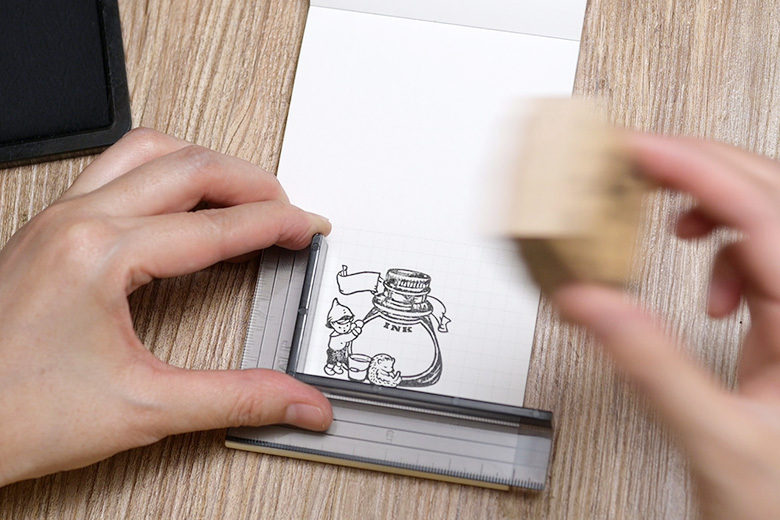 大部分文具迷都沒看過的尺：SANBY 蓋印章定位尺