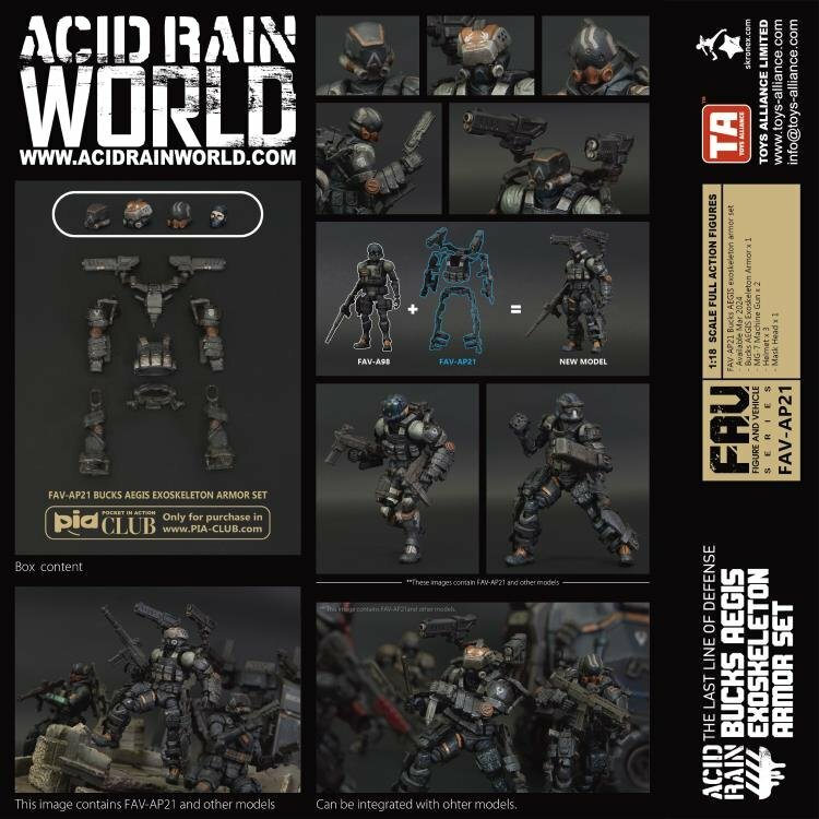 Toys Alliance : Acid Rain 1/18 FAV-AP21 公鹿埃癸斯外骨骼裝甲