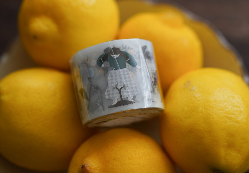 Lemon Tree PET膠帶｜森空Mori Sora Handmade 臺灣