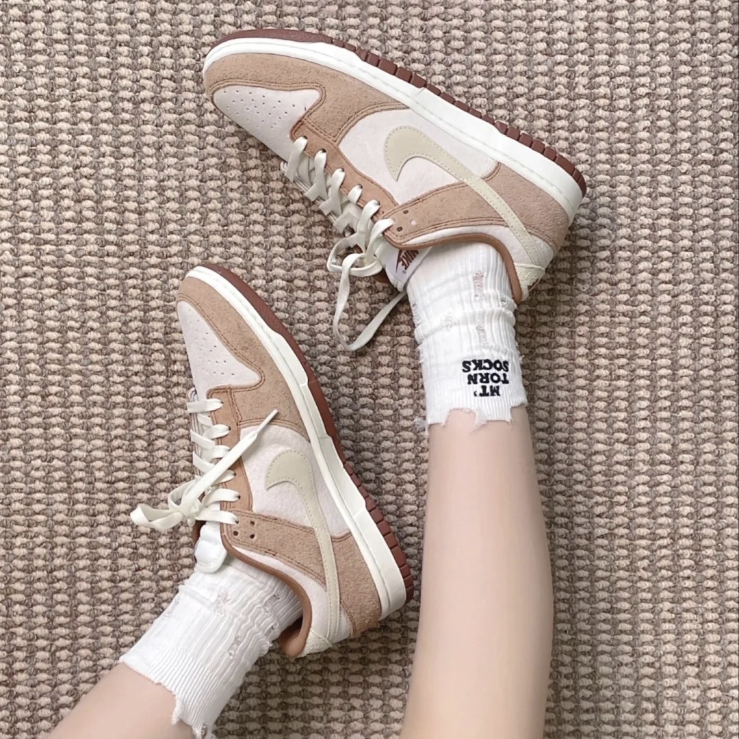 NIKE DUNK LOW咖哩 白棕色 奶茶色 DD1390-100 / 現貨+預購