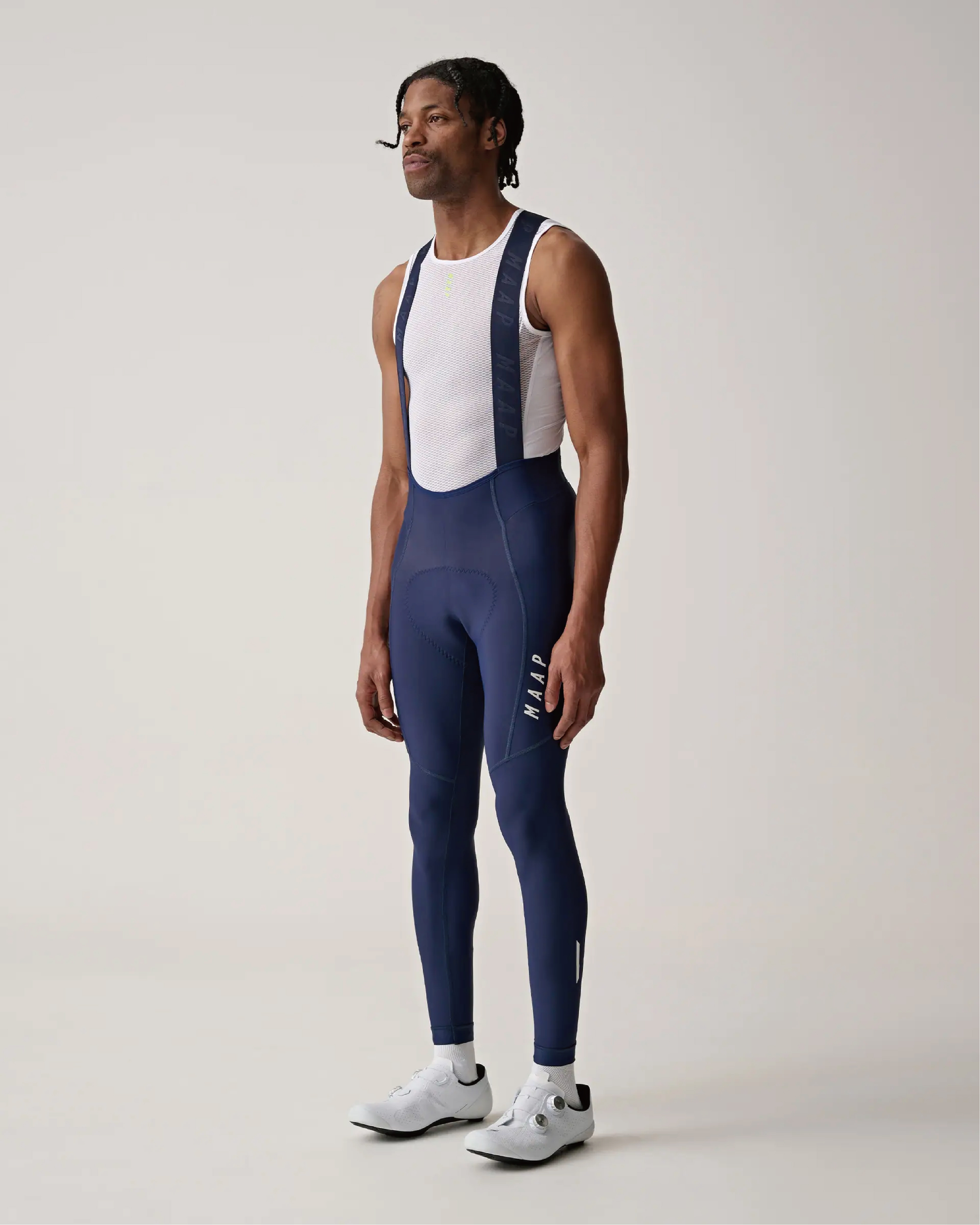 【MAAP】Team Bib Evo Tights Navy 男性長車褲 海軍藍
