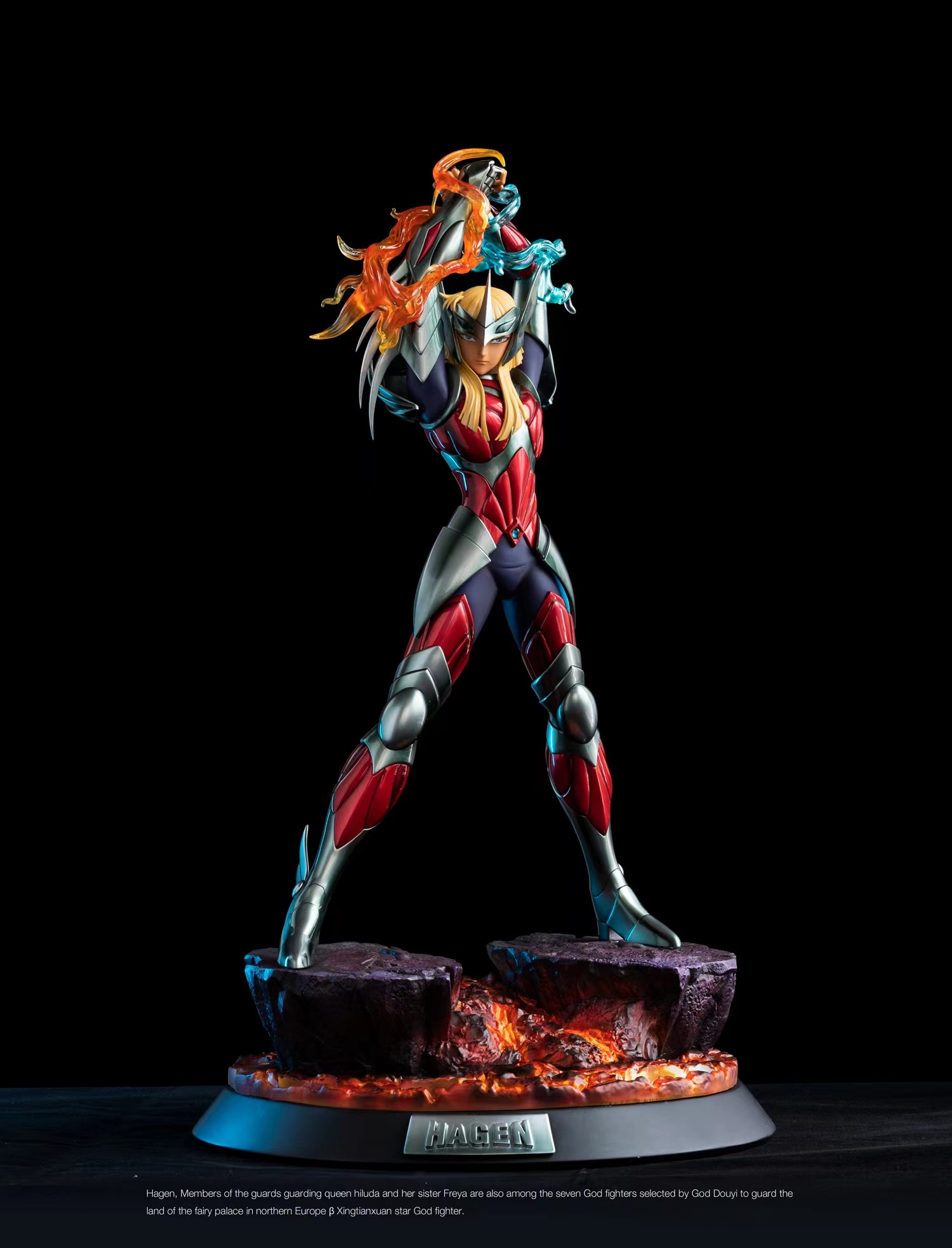 現貨GK FOC Studio Saint Seiya 聖鬥士星矢 北歐神鬥士共鳴第一彈 八腳馬 天璇星哈根 披風熱能版