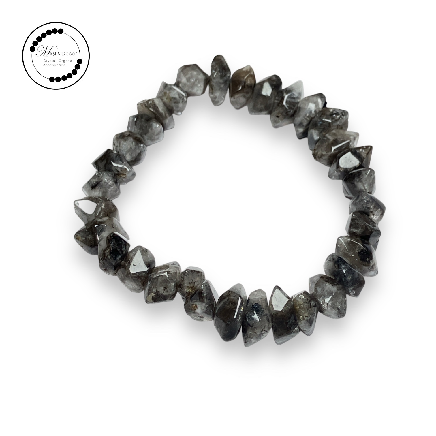 250217-D51 雙尖魔鬼閃靈原石手串