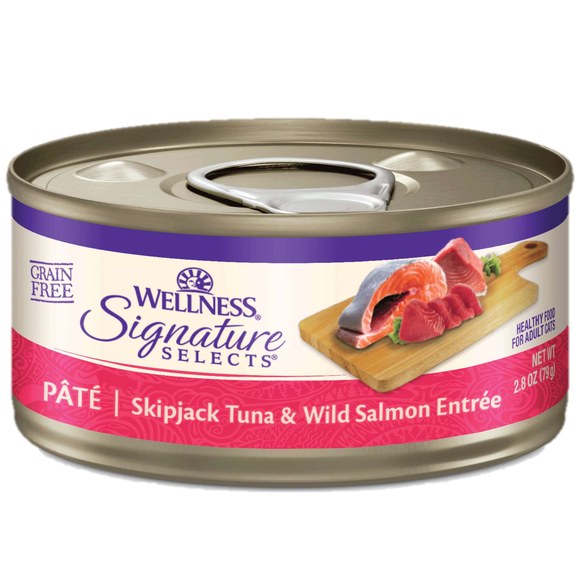 Wellness Core Signature - [Pate 肉泥] 吞拿魚+三文魚 Tuna & Salmon 79g