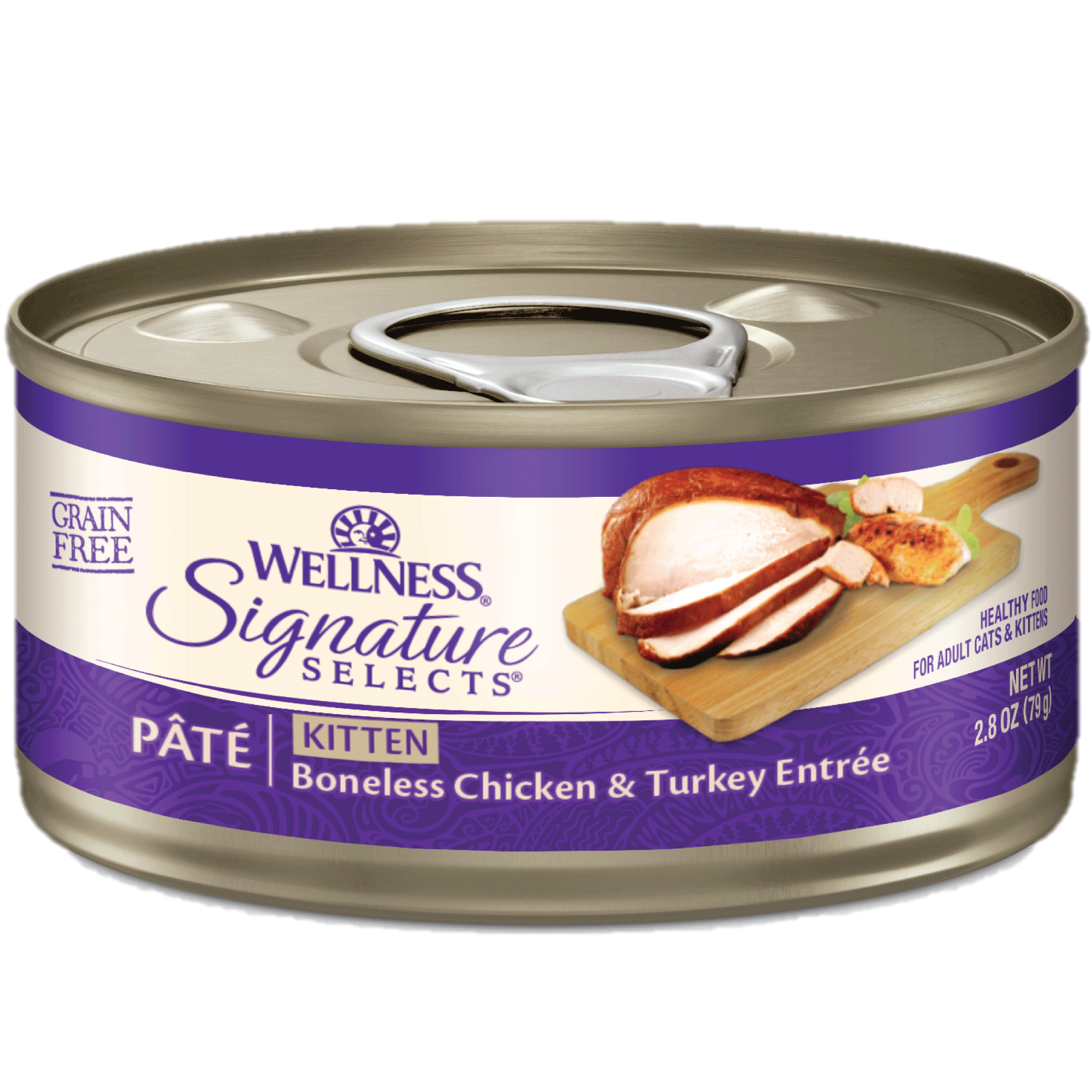 Wellness Core Signature - [Pate 肉泥] 幼貓配方雞肉+火雞 Kitten Chicken + Turkey 79g