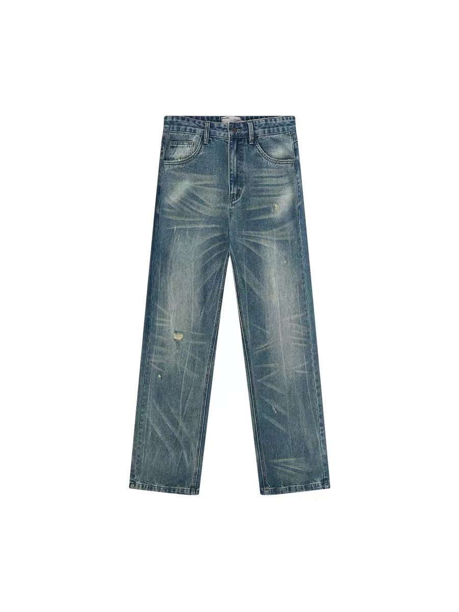Harsh and Cruel 23SS cleanfit水洗藍復古A型直筒牛仔褲 HZ232140289