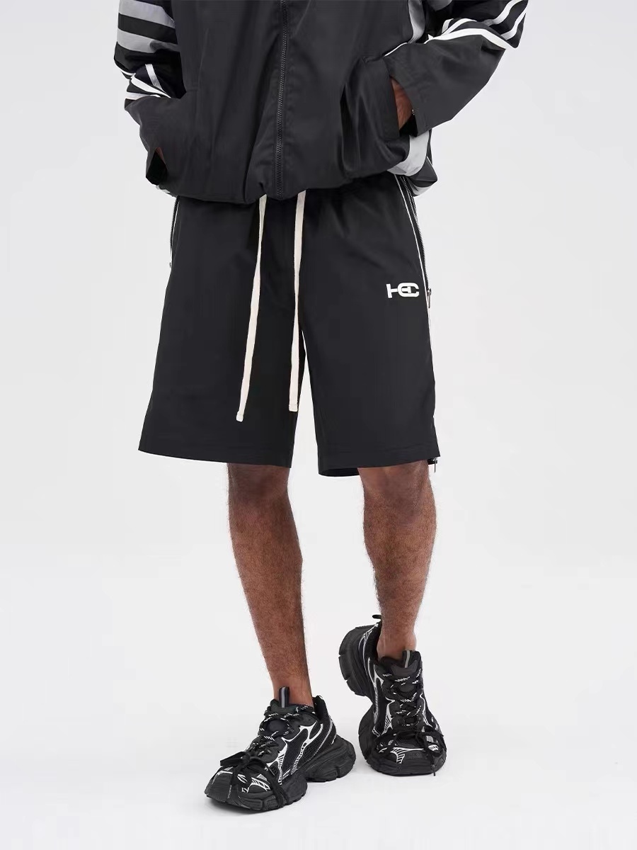 Harsh and Cruel 23SS 速乾機能材質側邊拉鍊運動短褲 HZ232130258