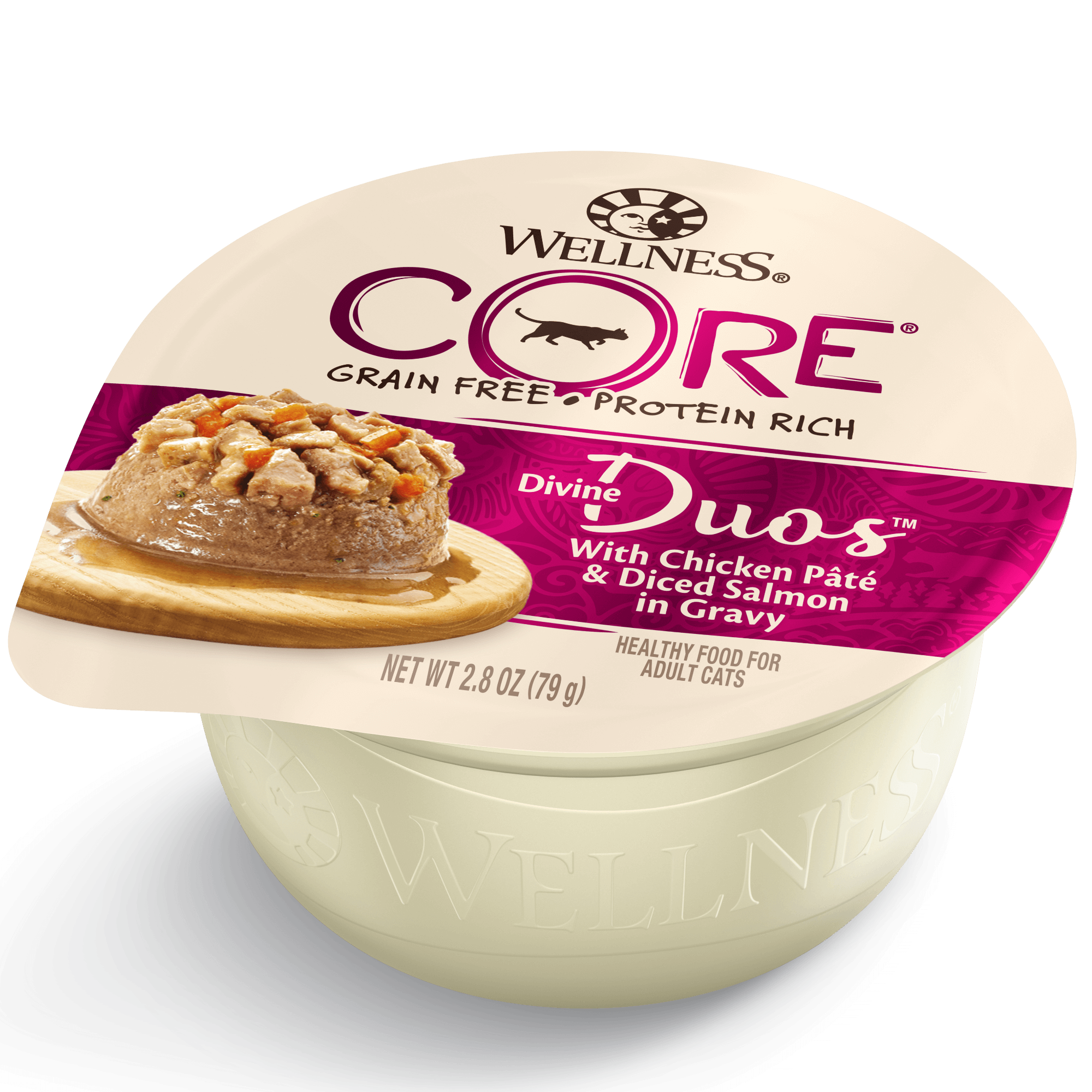 Wellness Core - Divine Duos 低磷雞茸三文魚滋味杯 79g