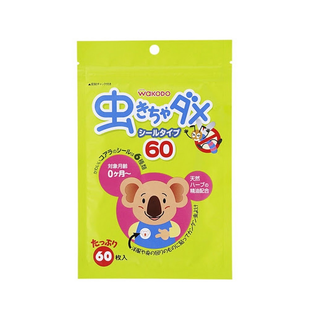 （日本）WAKODO和光堂 驅蚊貼 60片