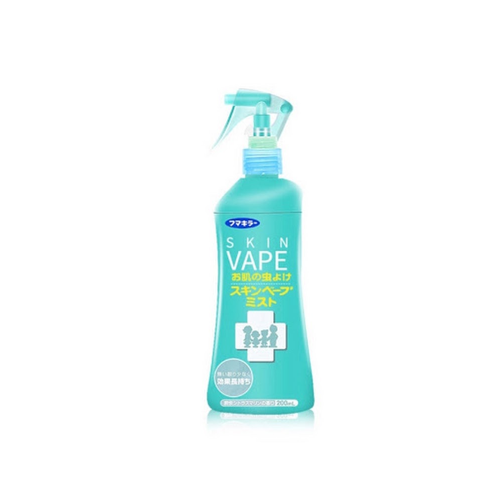 (日本）Skin Vape 環保無毒戶外驅蚊蟲噴霧 200ML藍色）