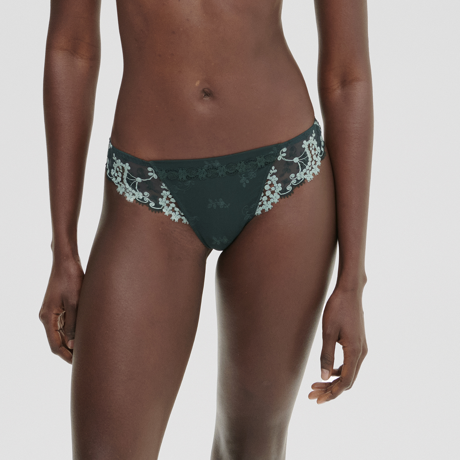 WISH 希望 丁字褲 森林綠