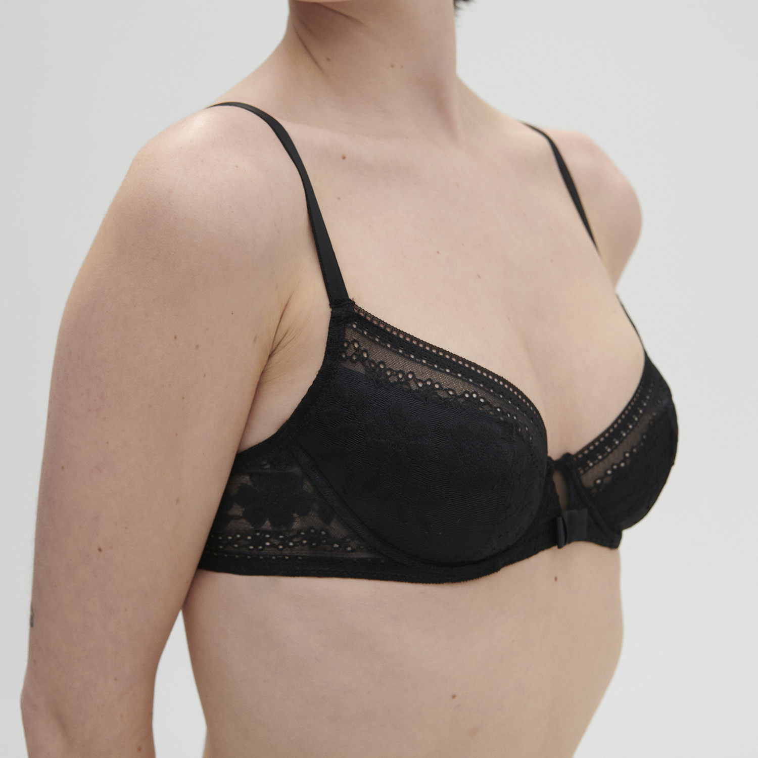 HÉLOÏSE 海洛伊絲 集中托高型胸罩- 經典黑