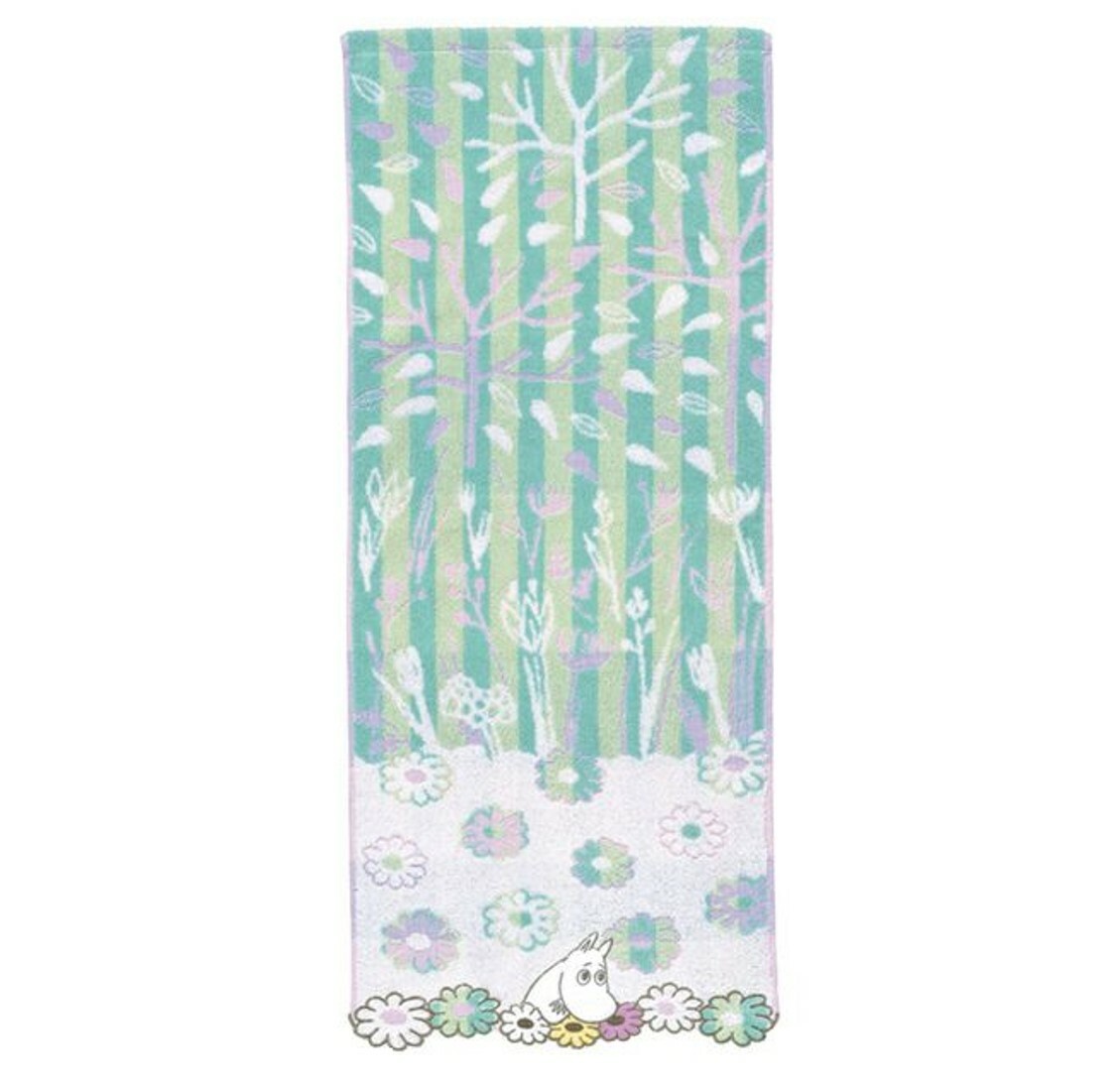 姆明一族 | 提花長毛巾(日本直送)