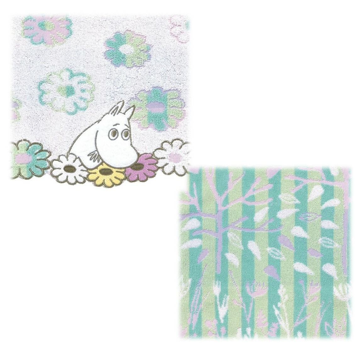 姆明一族 | 提花長毛巾(日本直送)