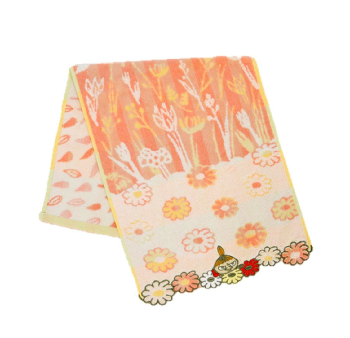 姆明一族 | 提花長毛巾(日本直送)